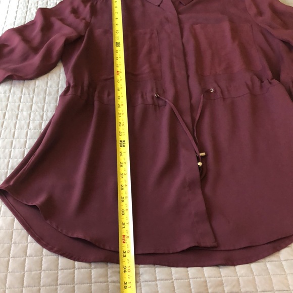 🍷 Gorgeous Chico’s Black Label Sheer Utility Jacket - Picture 9 of 9